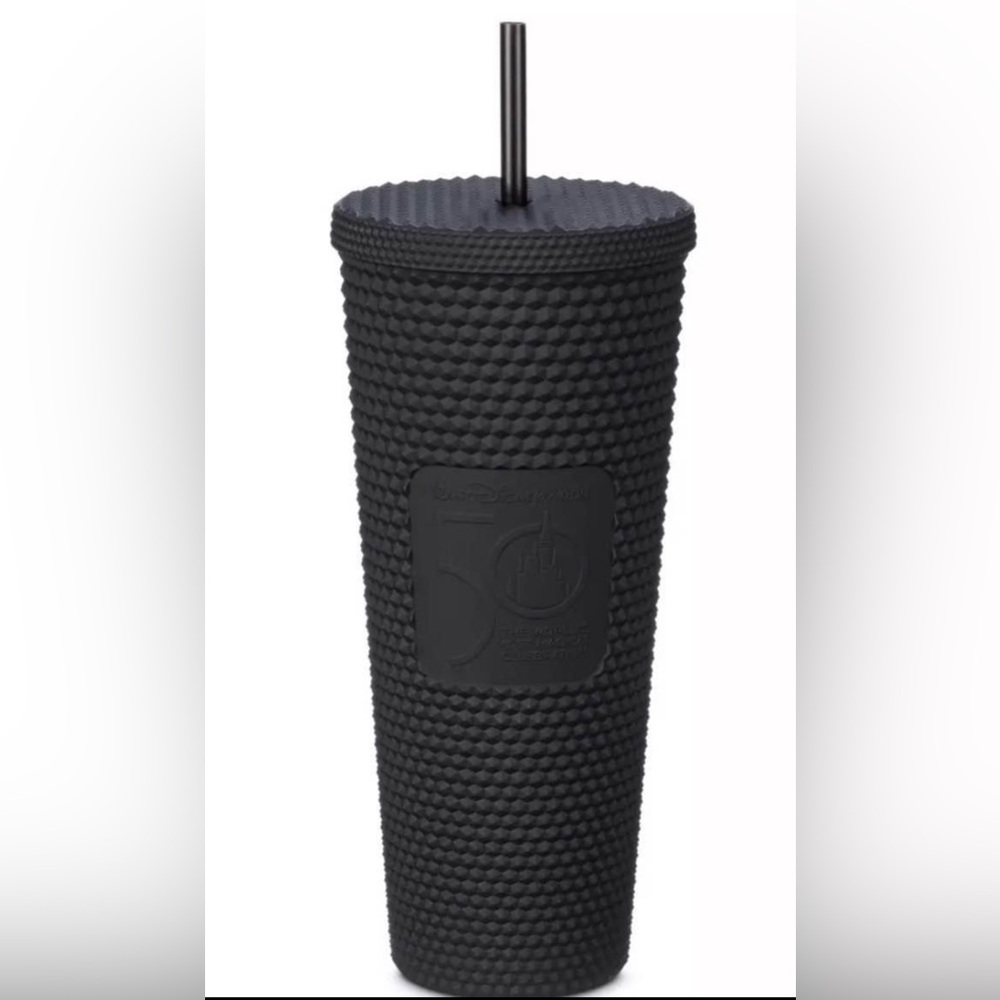 Starbucks Walt Disney World 50 Years Black Studded Tumbler